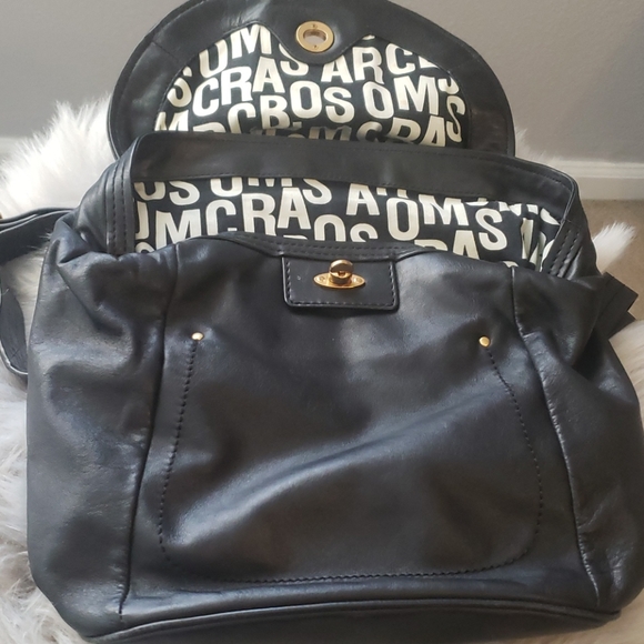 Marc By Marc Jacobs Turnlock Leather Backpack main image 7